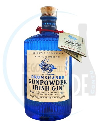 GUNPOWDER IRISH GIN DRUMSHANBO DRY GIN CL 70