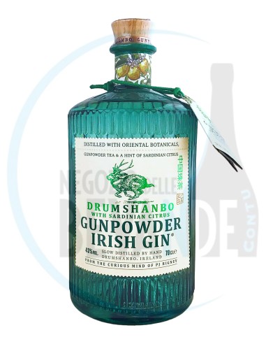 GUNPOWDER IRISH GIN DRUMSHANBO SARDINIAN CITRUS...