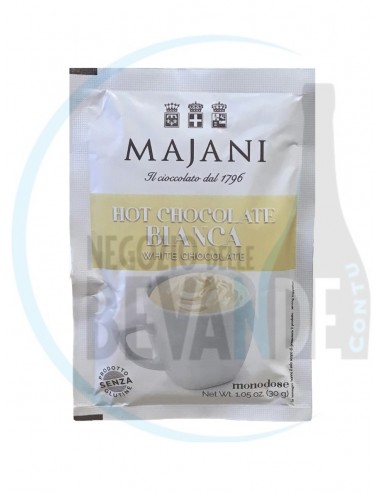 MAJANI HOT CHOCOLATE BIANCA MONODOSE GR 30