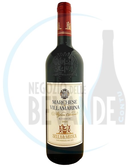 SELLA&MOSCA MARCHESE VILLAMARINA CABERNET RISERVA DOC CL 75