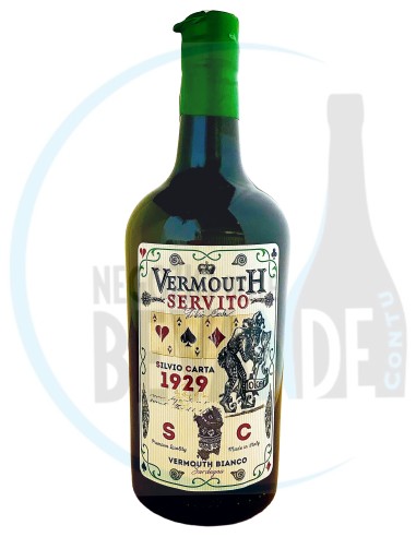SILVIO CARTA VERMOUTH BIANCO SERVITO CL 75