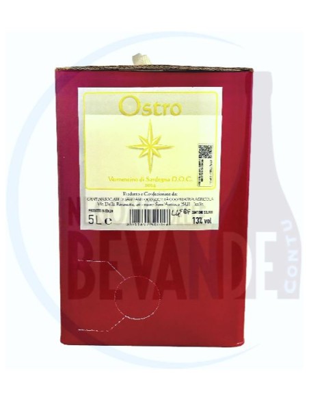 SARDUS PATER BAG IN BOX OSTRO VINO BIANCO DOC L 5